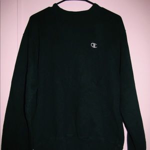 Oversized champion sweatshirt